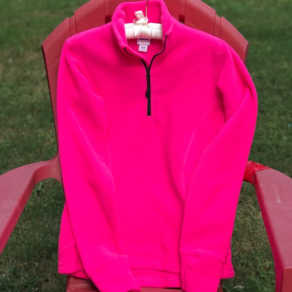 New pullover jacket with zip and Thumb Holes - Picture 1 of 2